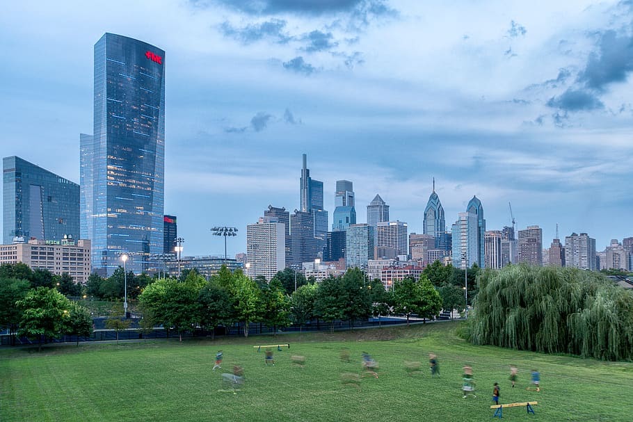 City park in Philadelphia
