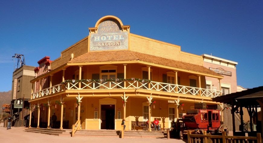 Old Tucson Hotel Saloon