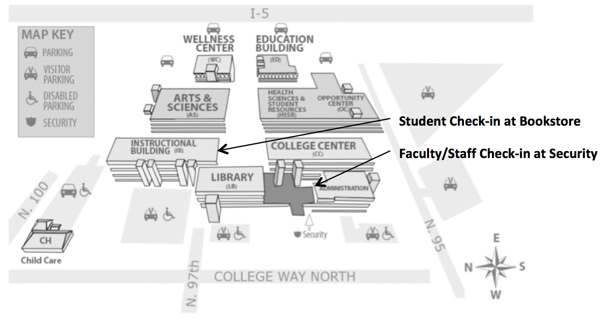 North Seattle College Campus Map
