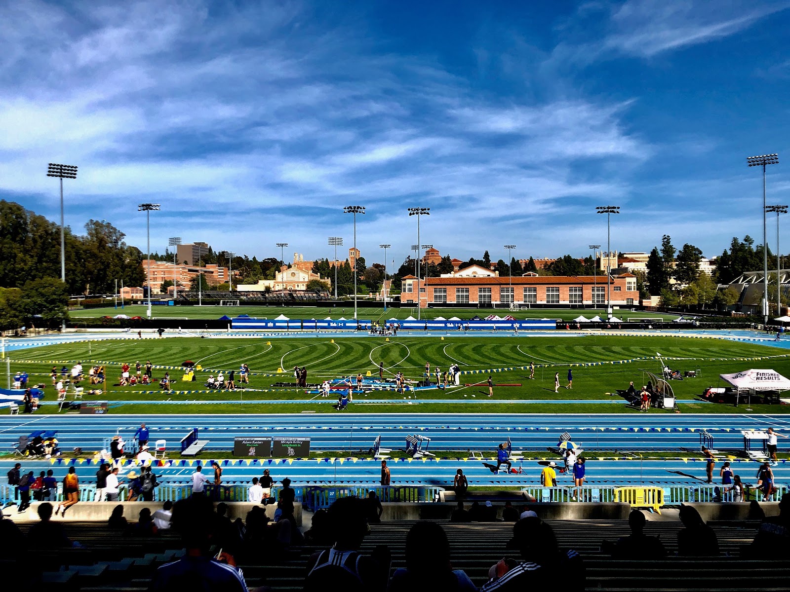 UCLA racing track