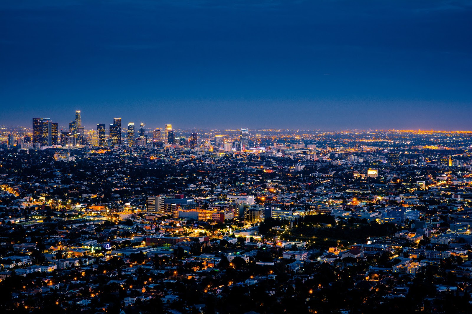 Night View of LA